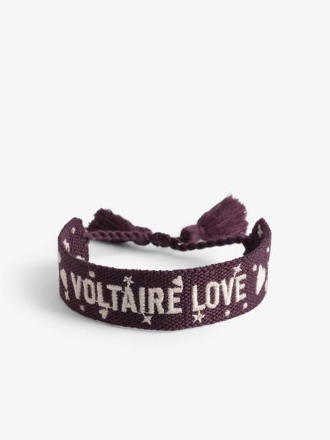 Zadig Woven Voltaire Bracelet