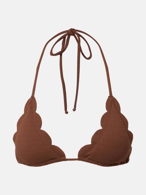 Broadway scalloped bikini top
