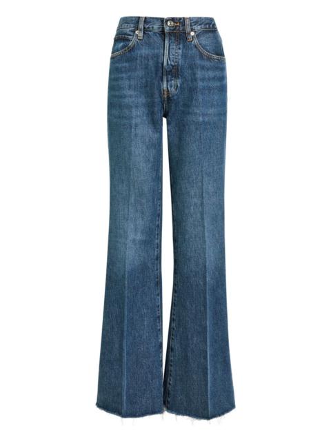 The Lax frayed denim jeans