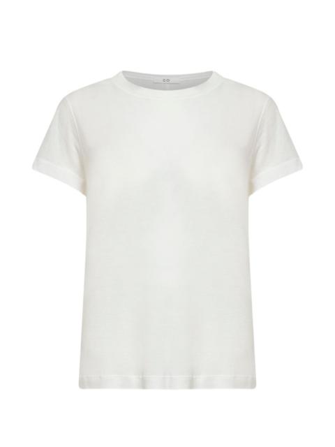 ribbed crewneck T-shirt