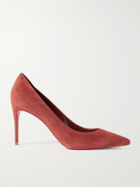 Kate 85 Suede Point-toe Pumps