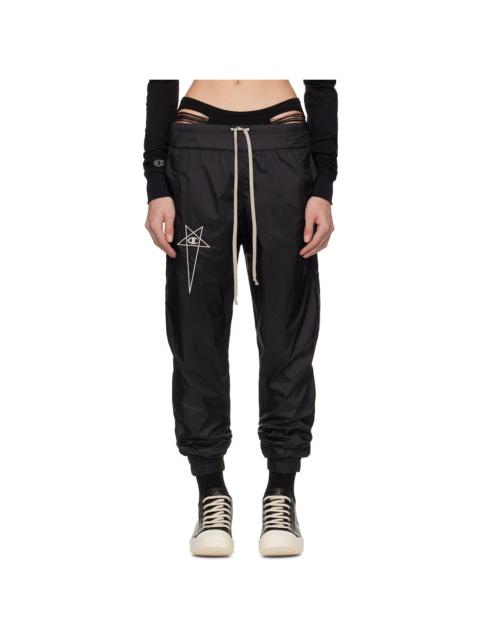 Black Champion Edition Joggers Sweatpants