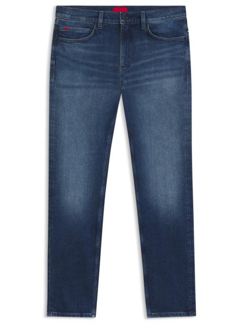 BLUE SLIM-FIT JEANS IN COMFORT-STRETCH DENIM