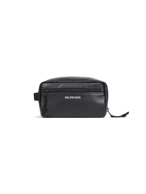 Men's Explorer Toiletry Pouch in Black
