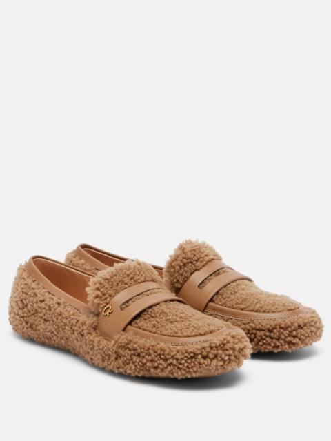 Shearling loafers