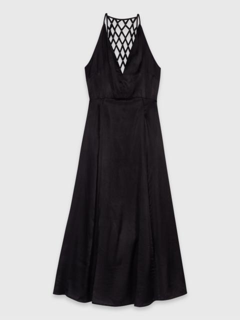 Floaty maxi dress with braided back