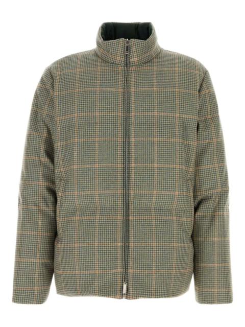 houndstooth down jacket
