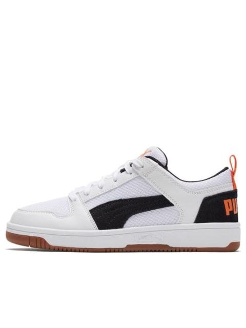 PUMA Rebound Layup Lo 'White Black' 370914-02