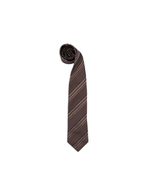striped silk tie