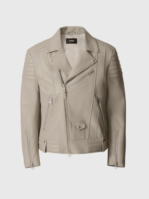 KENNETH Leather Biker Jacket