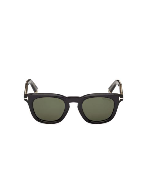 round-frame sunglasses