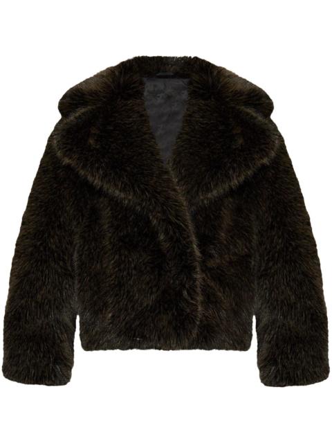 Faux fur jacket