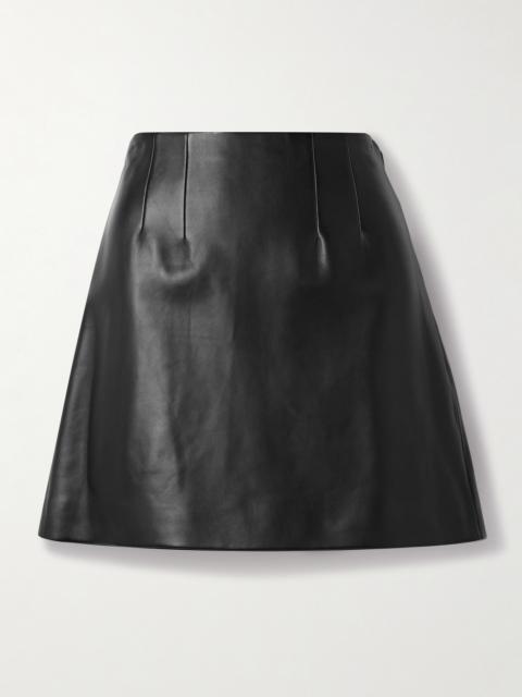 Leather Mini Skirt