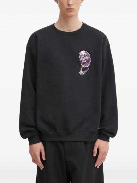 graphic-print sweatshirt