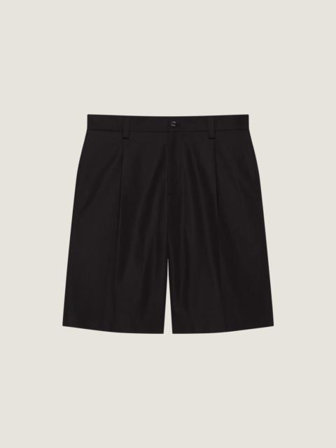 BERMUDA SHORTS IN POPLIN