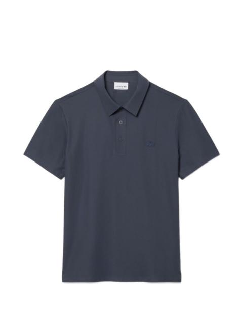 logo-detail polo shirt