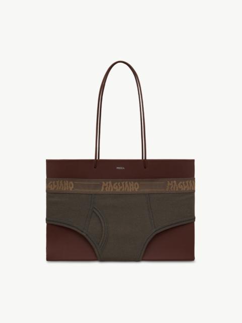 Big Mutanda Bag Brown - Magliano