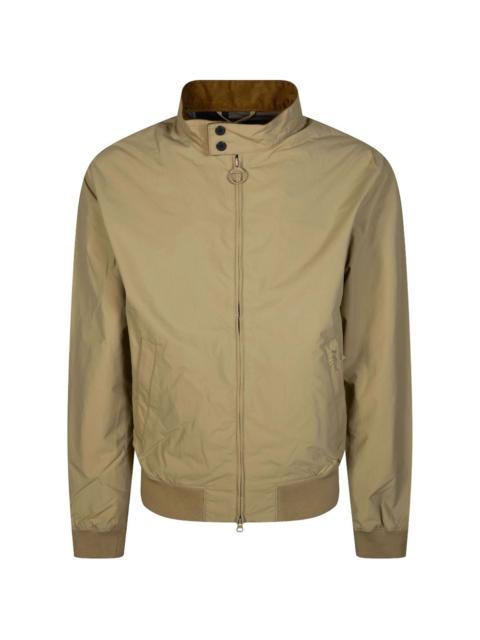 Royston button zip bomber jacket