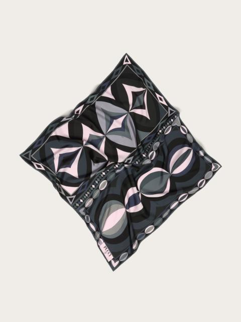 COLLANE PRINT SILK TWILL SCARF