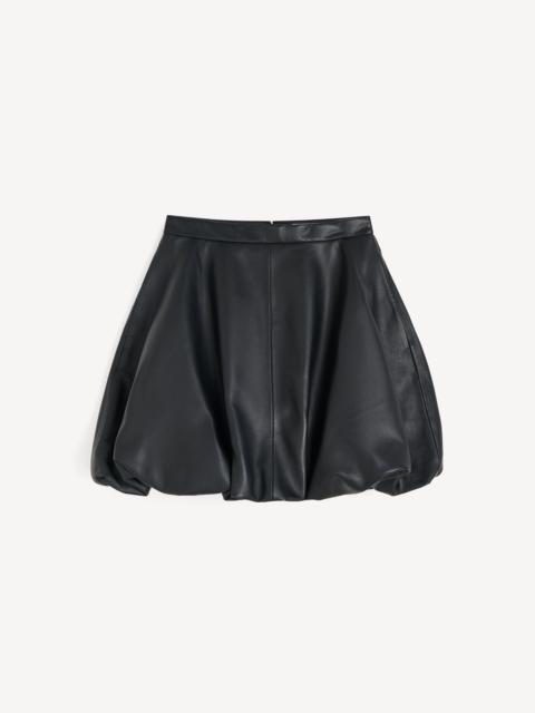 Brey Leather mini skirt