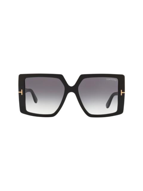 square-frame sunglasses