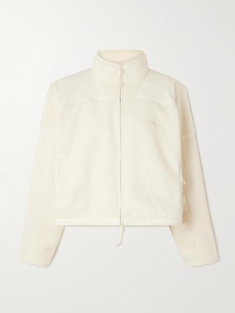 Teddy Boxy Zip Up Jacket