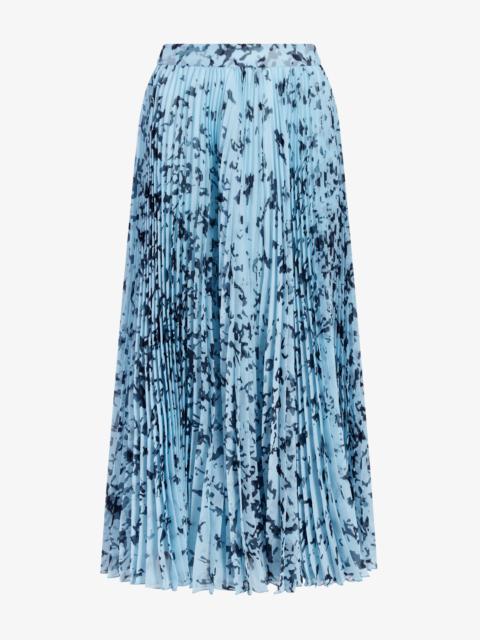 Cecily Skirt in Printed Crinkle Chiffon