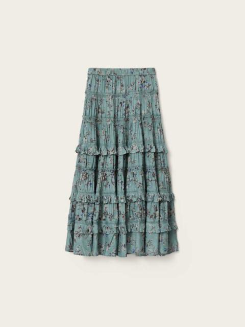 TALIA PRINTED MIDI SKIRT