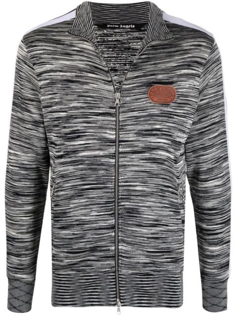 x Missoni melange knit zip-front track jacket