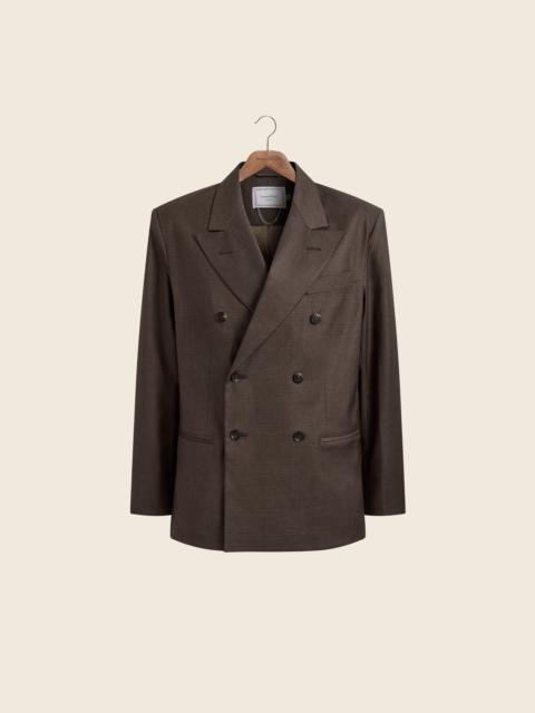 DOUBLE BREASTED SUIT JACKET