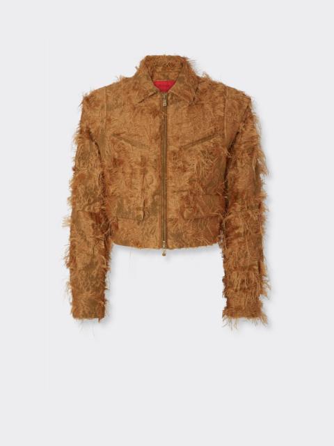 Blouson in fil coupé