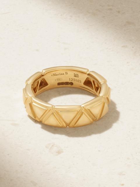 Triangolini 18-karat Gold Ring