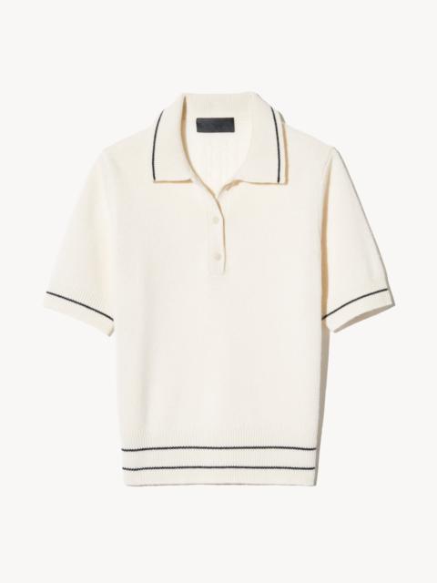 CARLINE CASHMERE POLO
