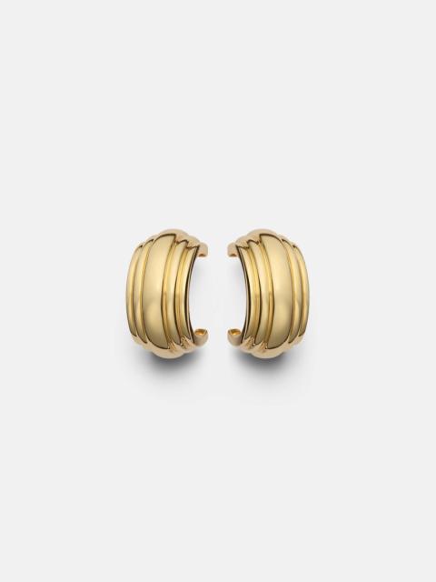 Serge 10kt gold hoop earrings
