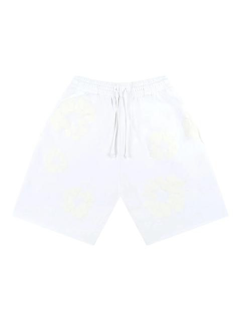 Denim Tears Mono Cotton Wreath Shorts White