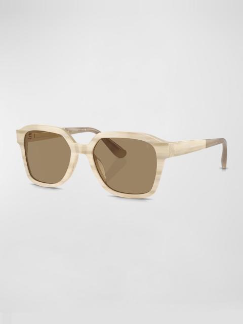 Modern Acetate Square Sunglasses