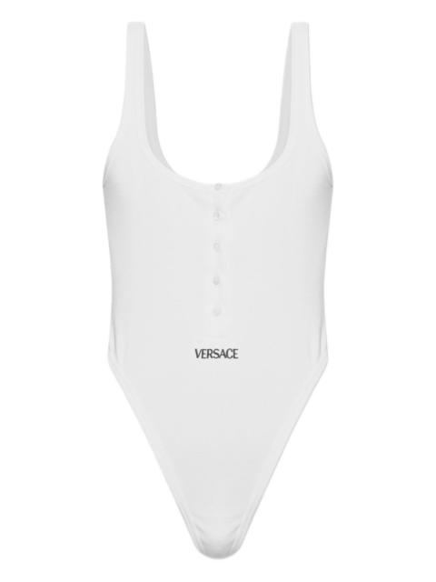 button-front cotton body