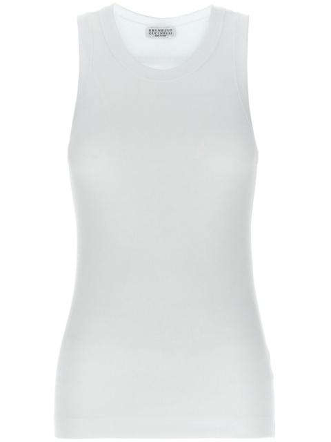 Monili chain-detail tank top