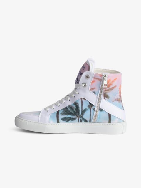 High Flash Palm Tree Sneakers