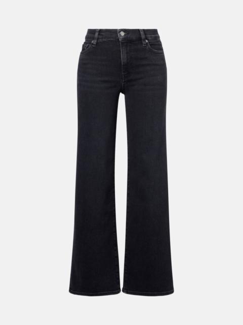Le Slim Palazzo wide-leg jeans