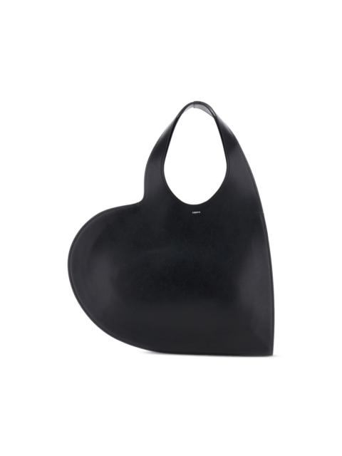 heart cut-out shoulder bag
