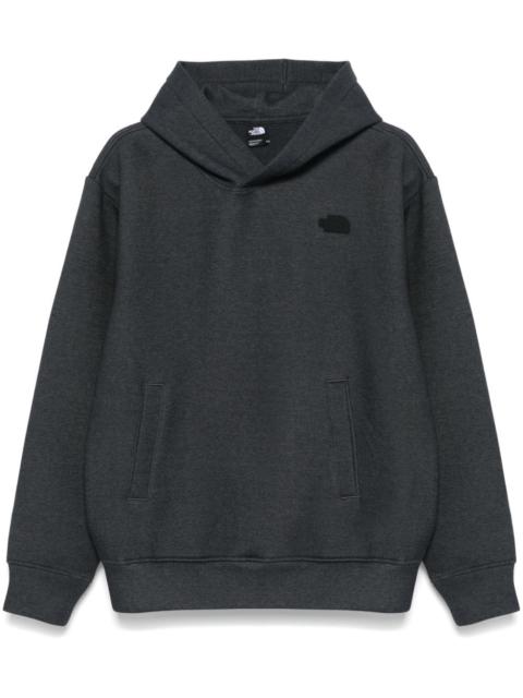 rubberised-logo hoodie