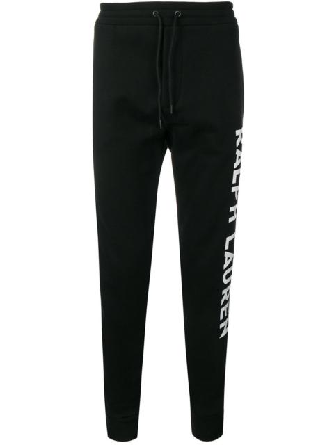 contrast logo track pants