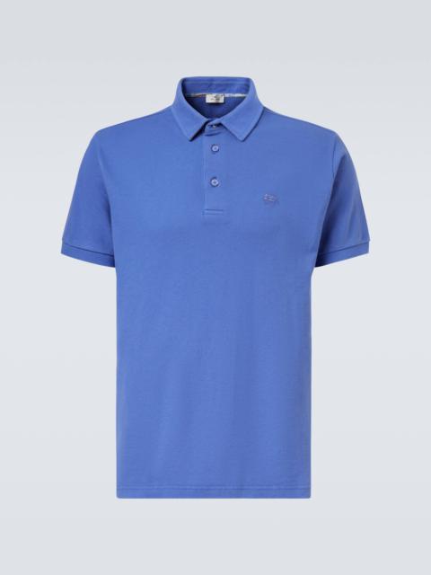 Pegaso cotton piqué polo shirt