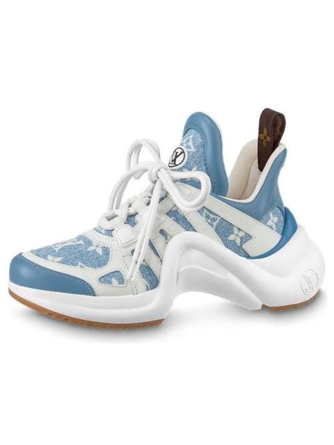 (WMNS) LOUIS VUITTON Archlight 1.0 Sneakers 'Denim Monogram' 1AB30Q