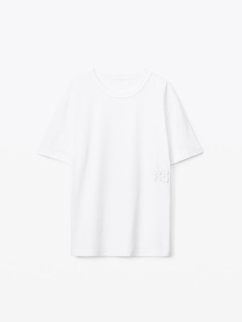 PUFF LOGO TEE IN COTTON JERSEY