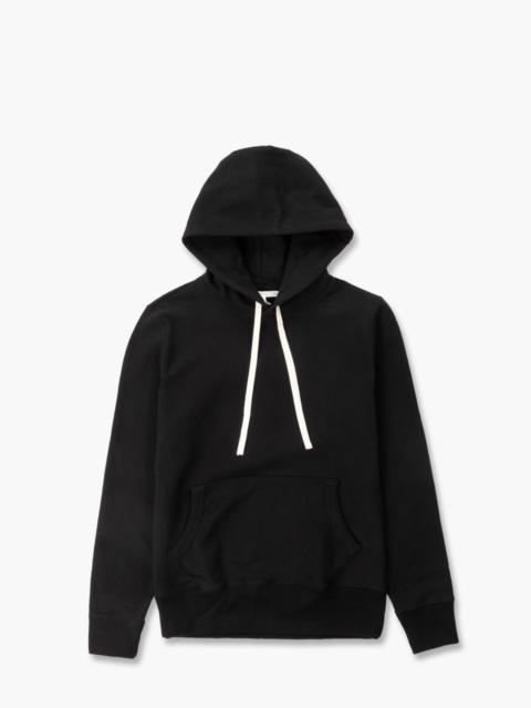 MERZ B. SCHWANEN 382 HOODED SWEATER BLACK