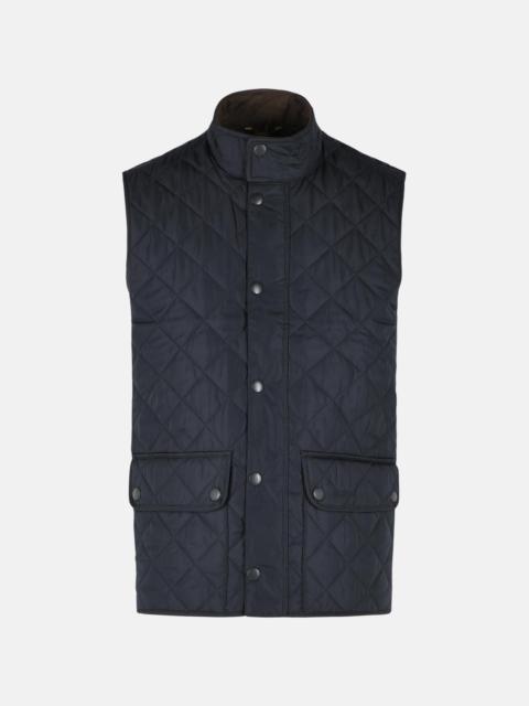 'NEW LOWERDALE' NAVY POLYESTER VEST
