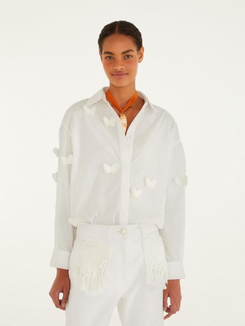 Off-White Butterflies Blouse