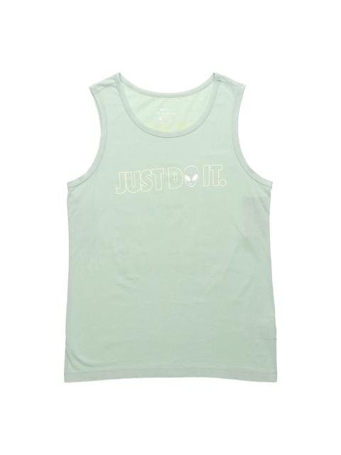 Nike Sportswear Alien Printing Sports Vest Green Light green CT6882-321